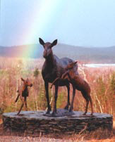 Bronzeskulptur von Forest Hart